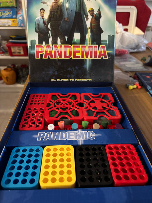 🦠 Inserto organizador para pandemia – Impresión 3D Personalizable